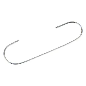 1.5" Silver Christmas Ornament Hooks Club Pack of 50