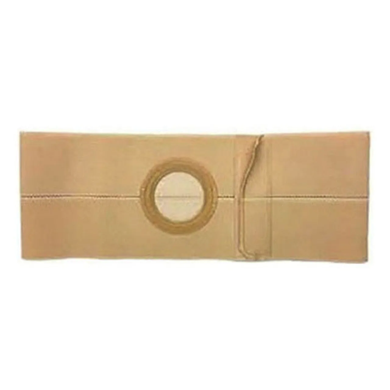 7" Left, Beige, Regular Elastic, Nu-Form Belt, Extra Large, 2-5/8" Opening Placed 1-1/2" From Bottom