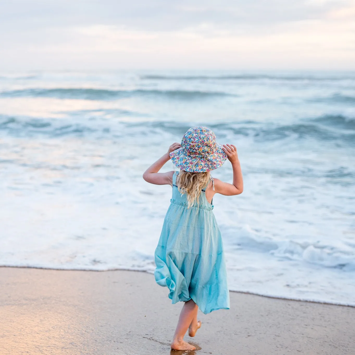 Acorn Kids: Olivia Reversible Hat Floral