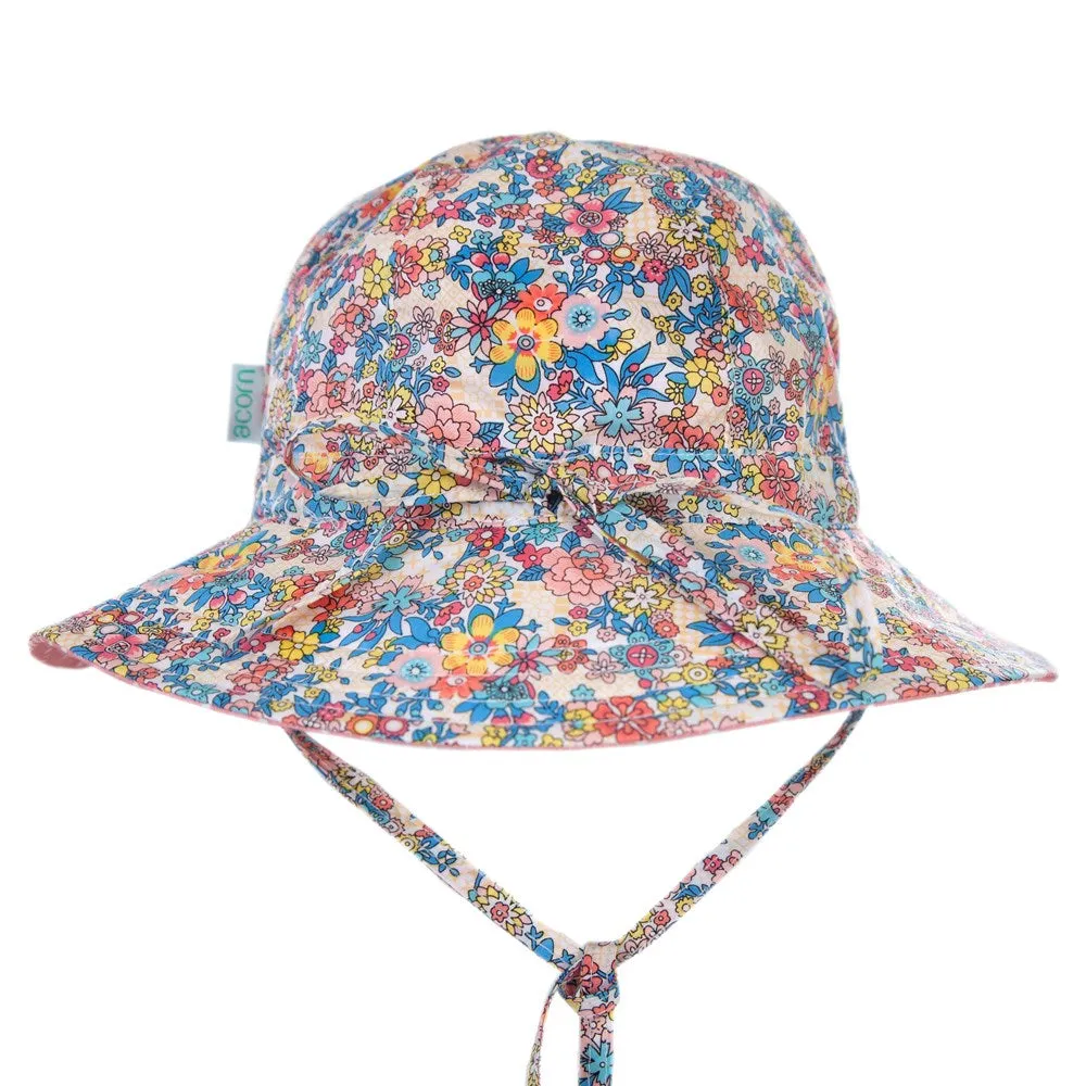 Acorn Kids: Olivia Reversible Hat Floral
