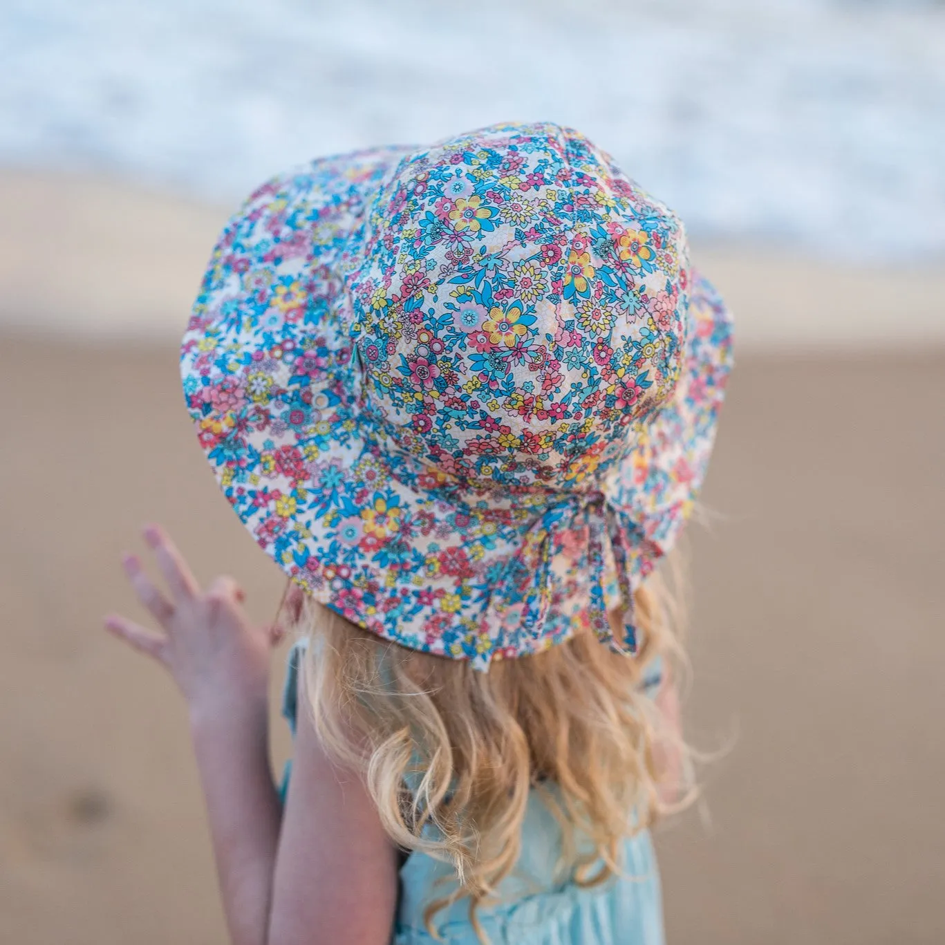 Acorn Kids: Olivia Reversible Hat Floral