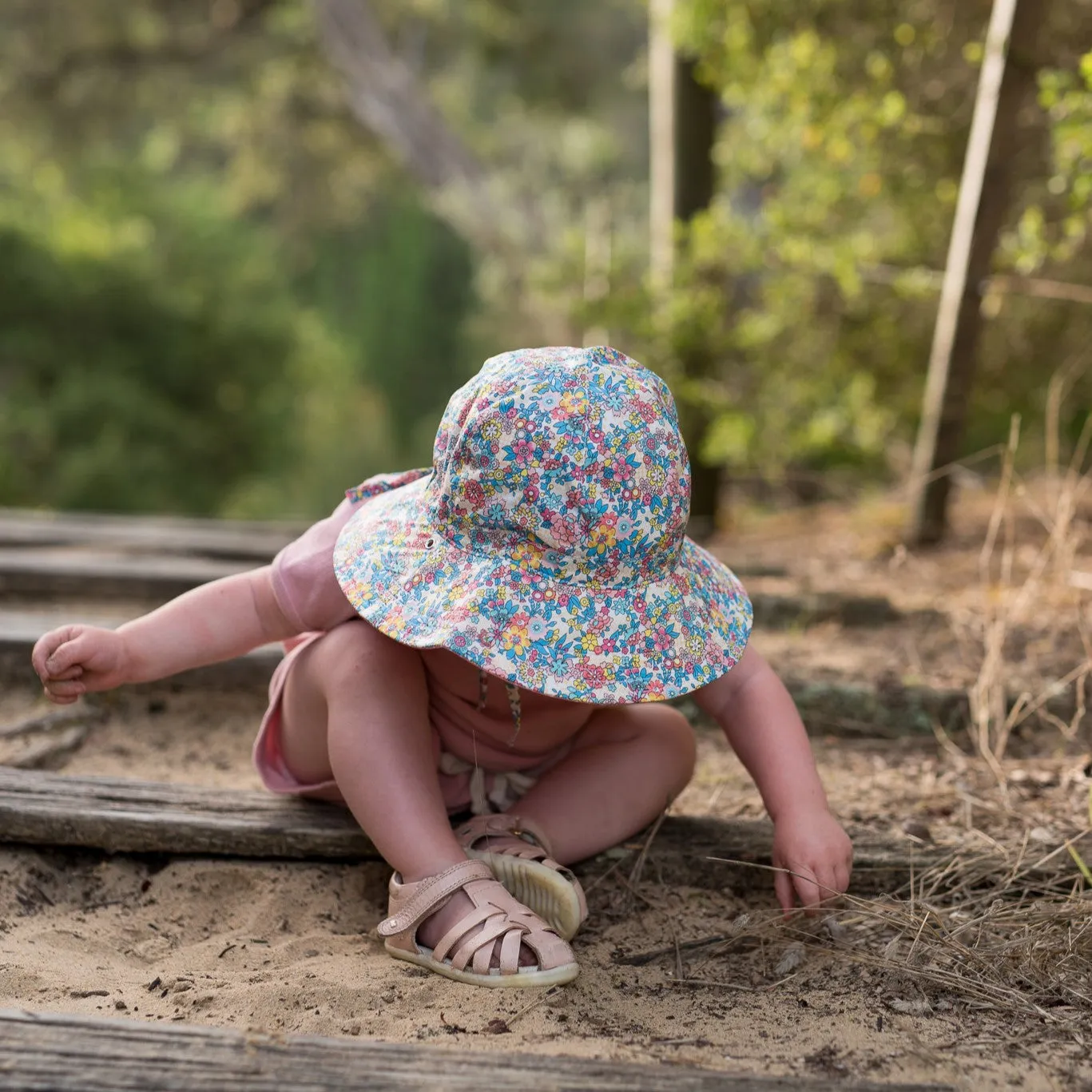Acorn Kids: Olivia Reversible Hat Floral