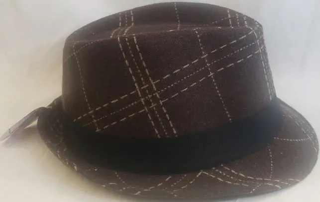 Alfonso -- Men's Stingee Brim Fedora