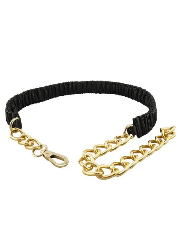 Angelica Stretch Belt | White