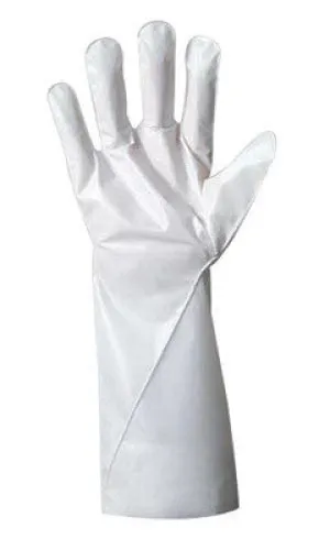 Ansell Size 7 White Barrier 380 - 410 mm Non-Woven Lined 2.5 mil Five Layer Laminated Film Hand Specific Chemical Resistant Gloves - Case