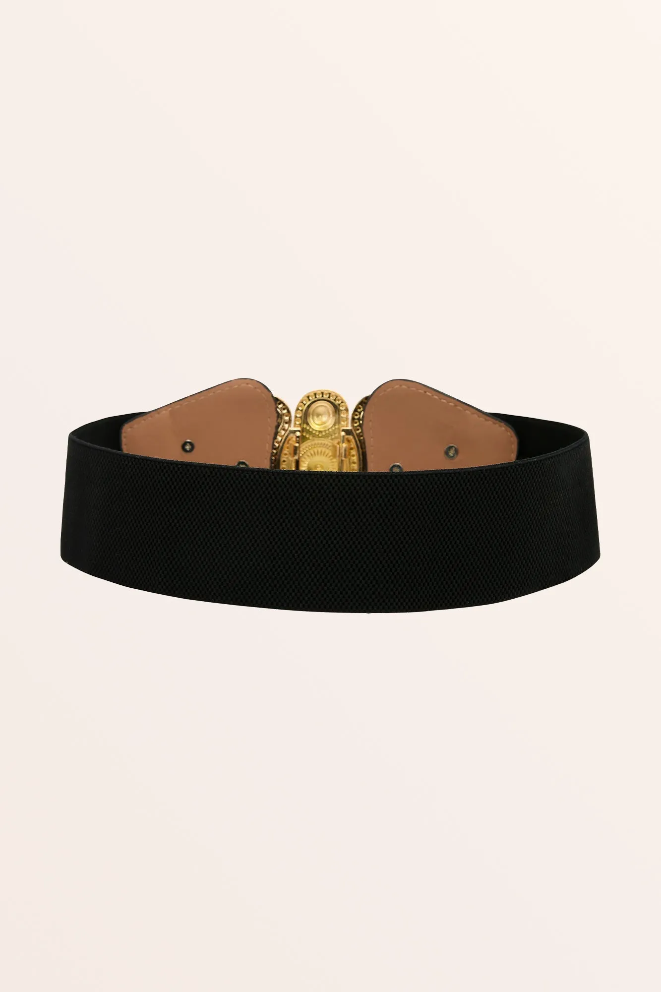 Antique Buckle Belt - Leopard