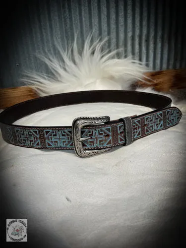 Ariat Rustic Turquoise Belt