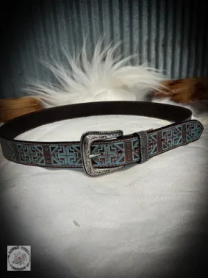 Ariat Rustic Turquoise Belt