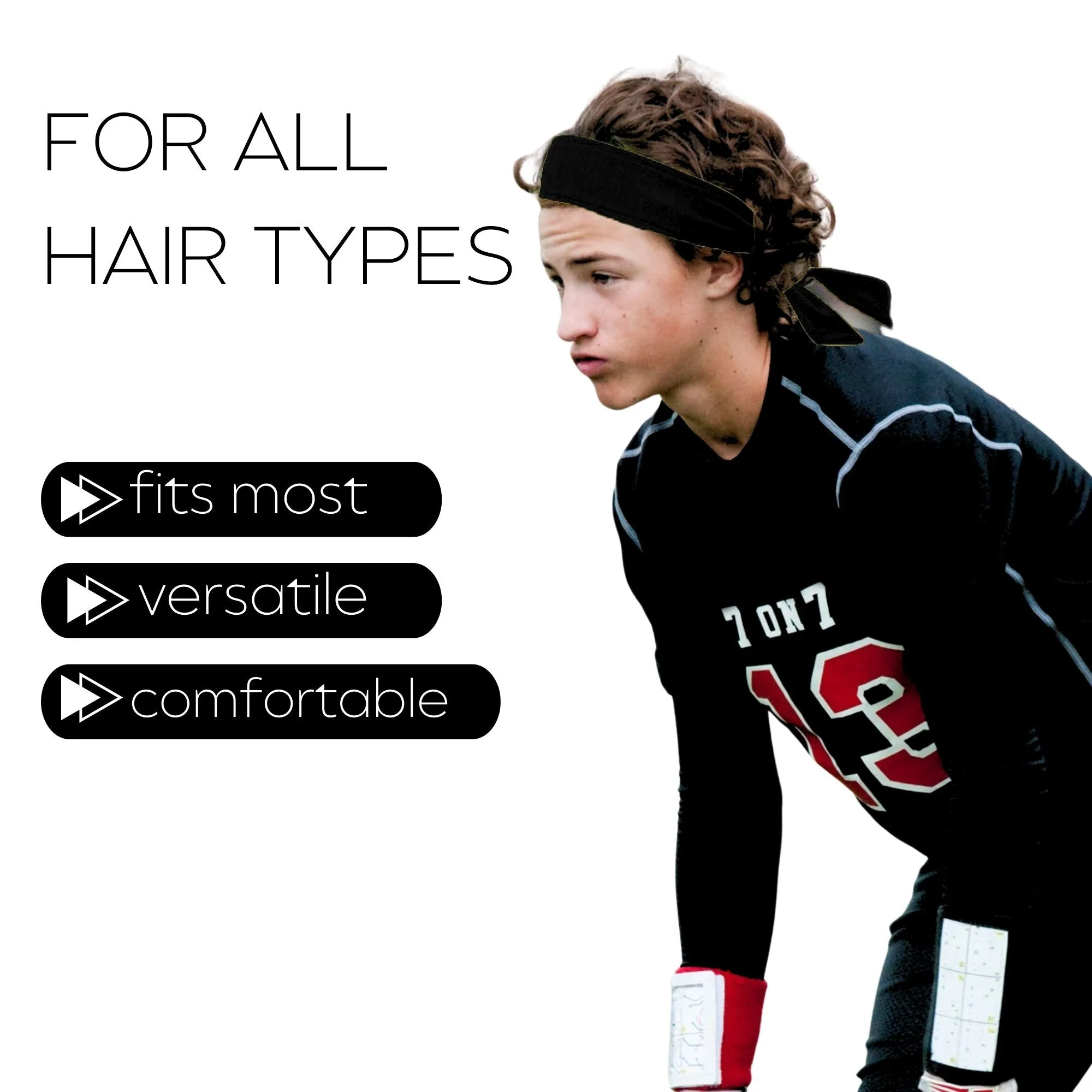 Assorted Tie Headbands - 12 Pack