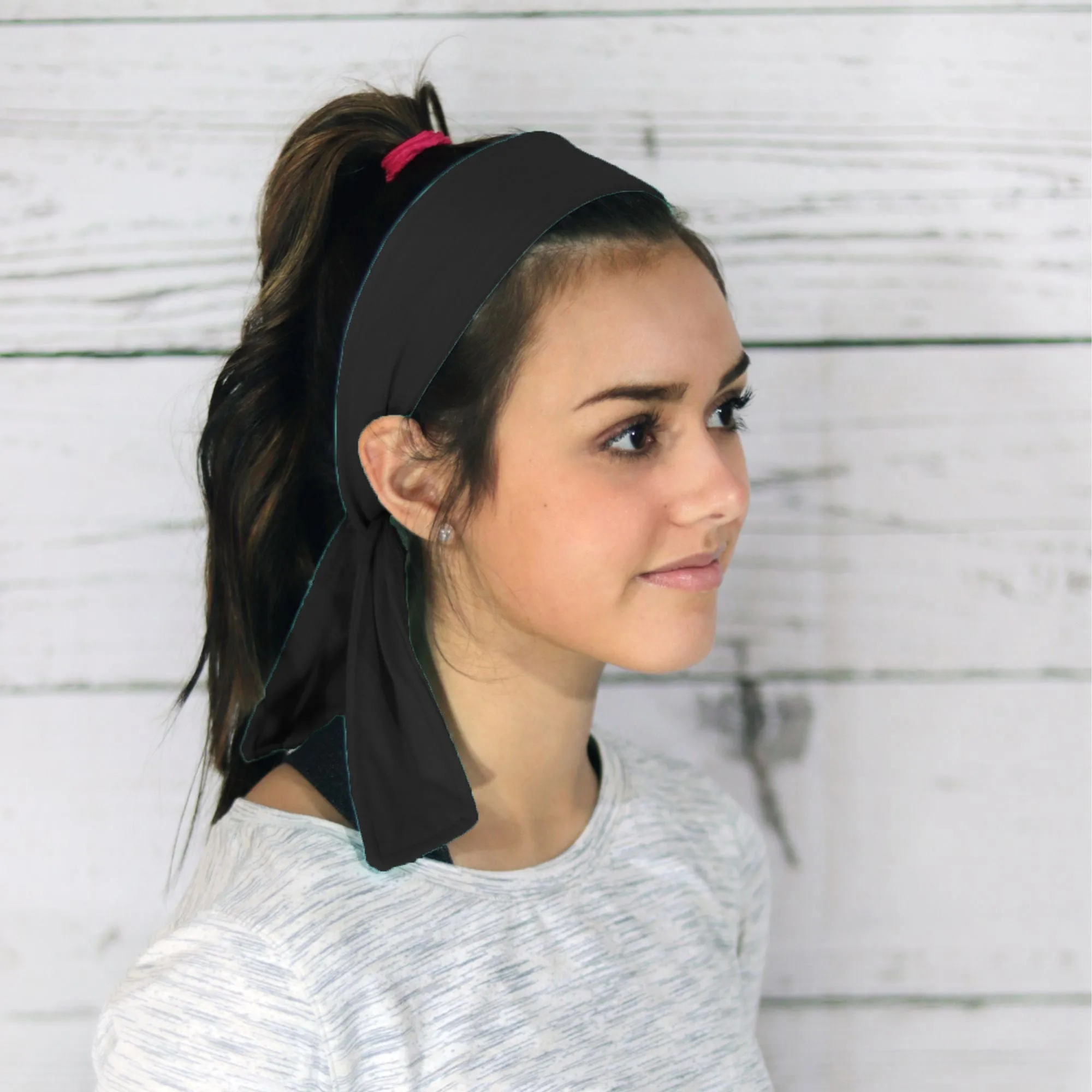 Assorted Tie Headbands - 12 Pack