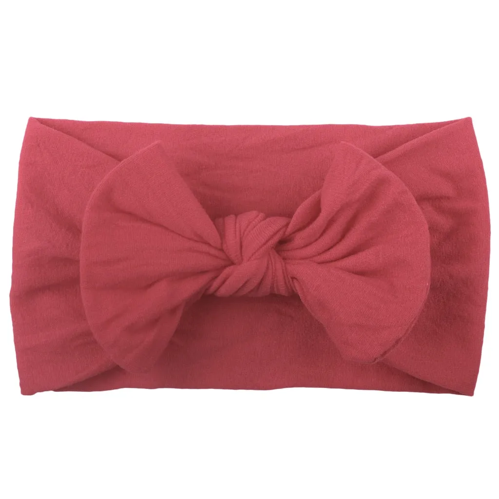 Baby/Kid Girl Solid Bow-knot Headbands