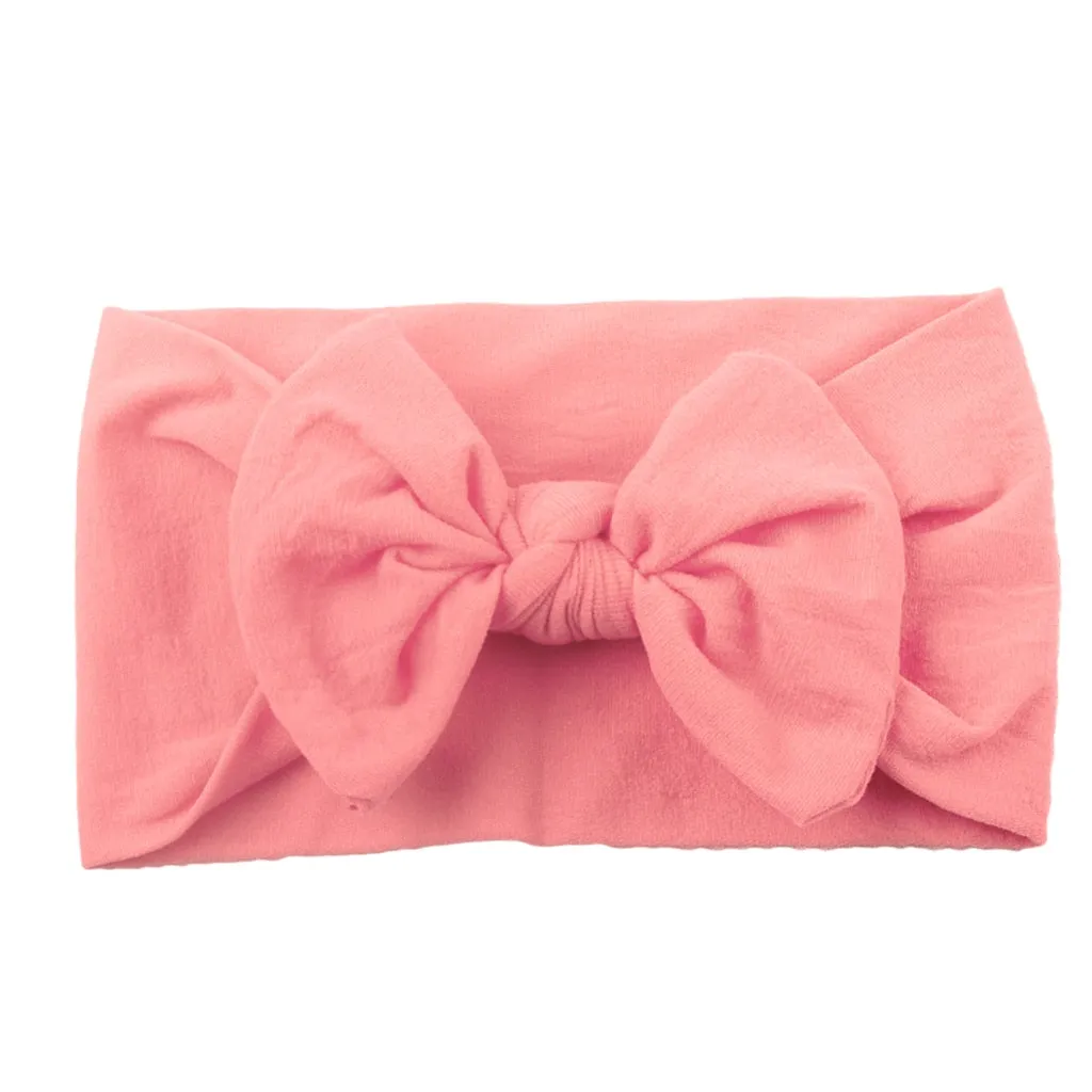 Baby/Kid Girl Solid Bow-knot Headbands
