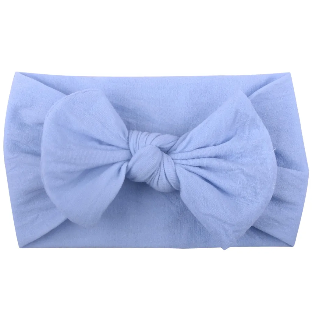 Baby/Kid Girl Solid Bow-knot Headbands