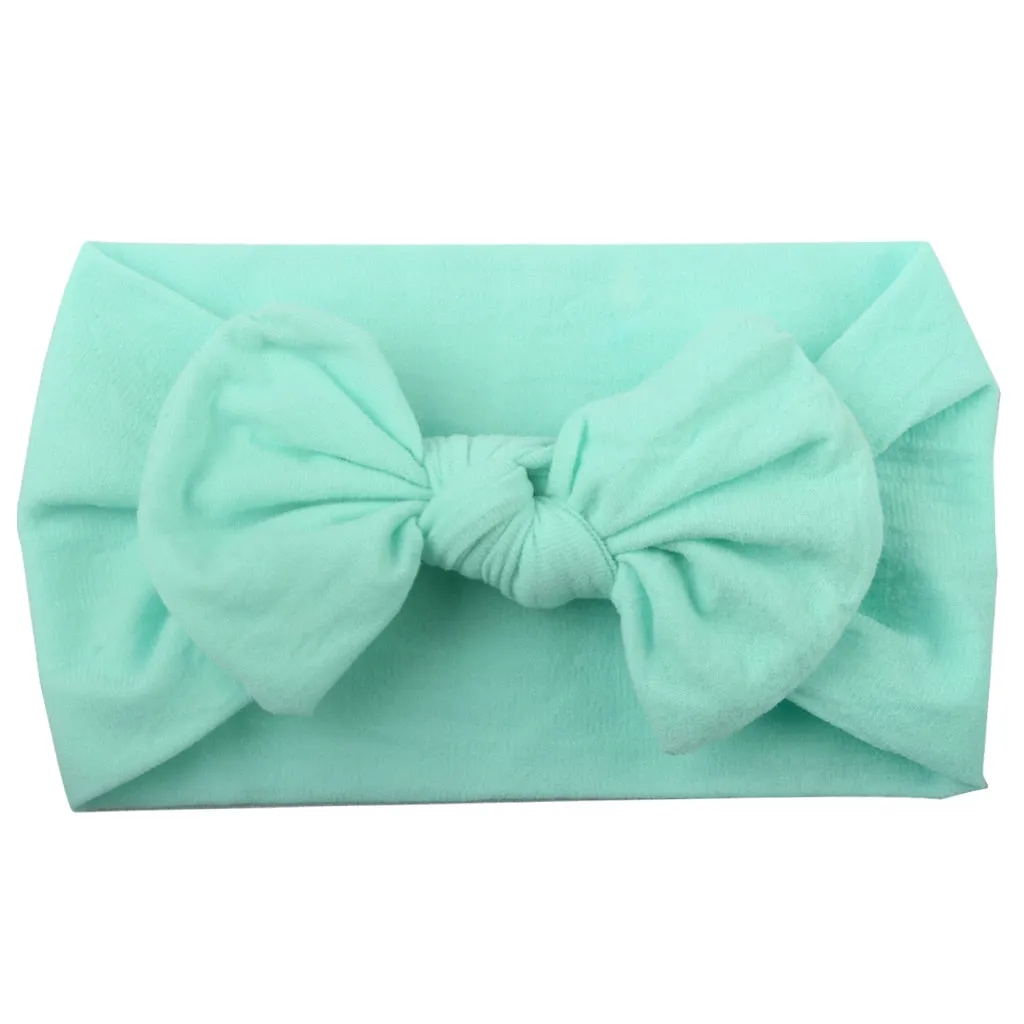 Baby/Kid Girl Solid Bow-knot Headbands