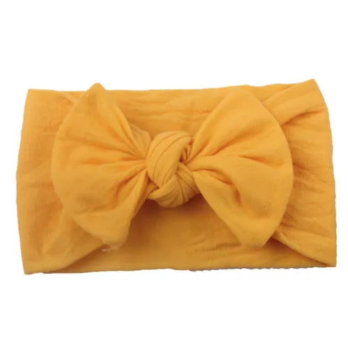 Baby/Kid Girl Solid Bow-knot Headbands