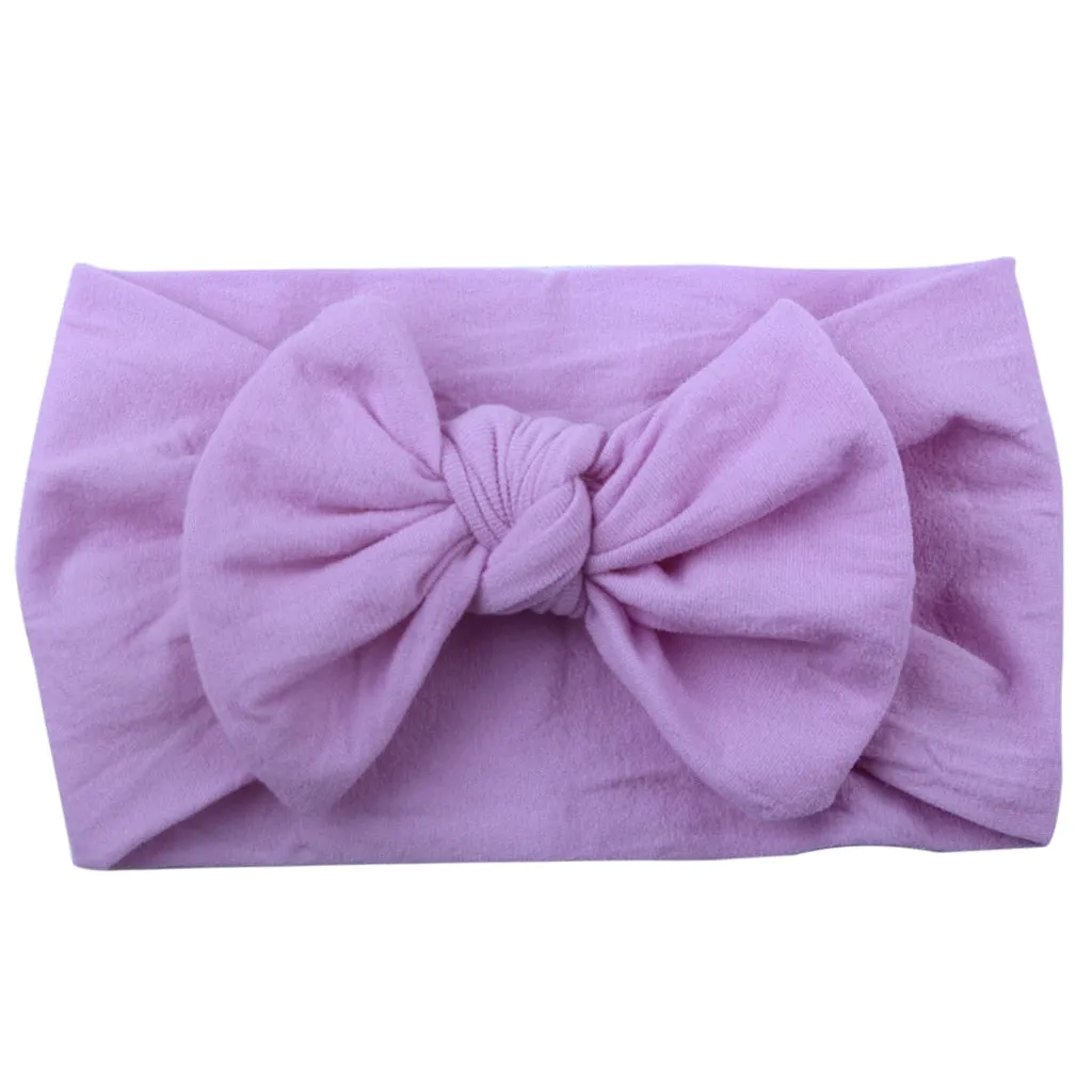 Baby/Kid Girl Solid Bow-knot Headbands