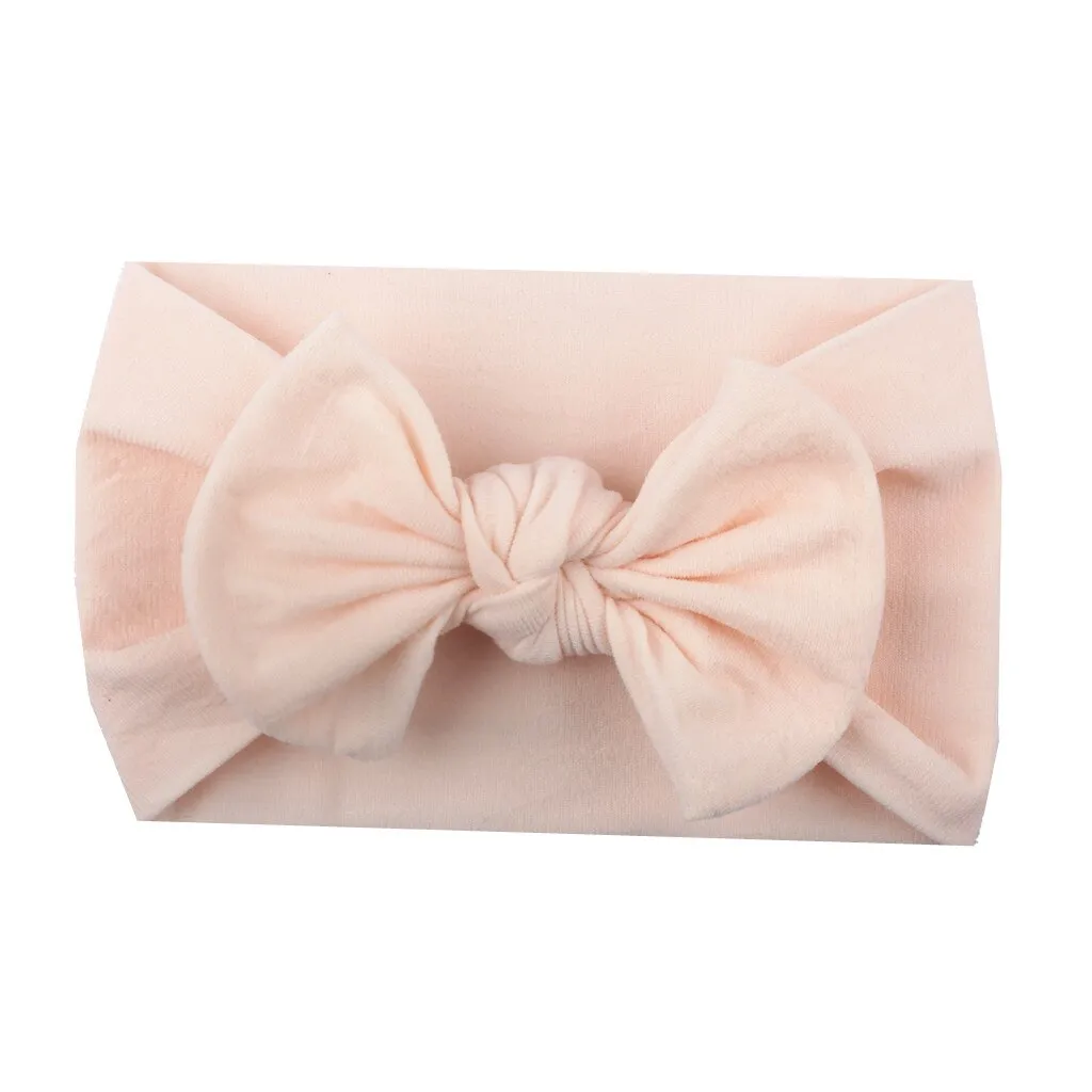 Baby/Kid Girl Solid Bow-knot Headbands