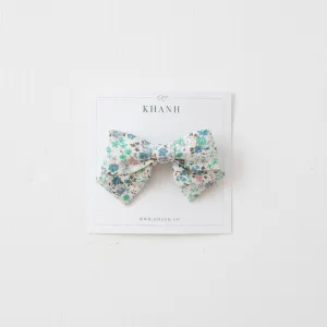 Blue Fleur | Petite Sailor Bow