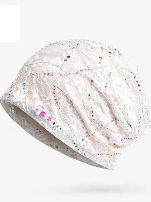 Bohemia Cotton Floral Hat Accessories