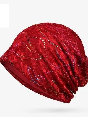 Bohemia Cotton Floral Hat Accessories