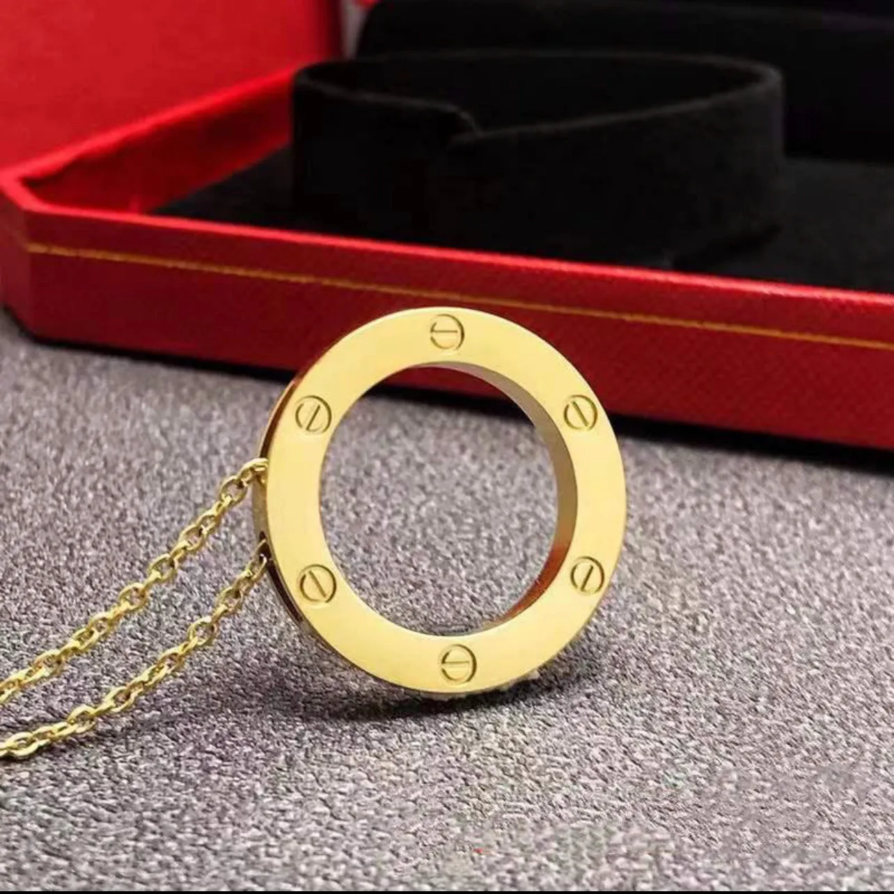 Boho Long Chain Necklace Circle Hollow Metal Stick Pendant Necklaces For Women Fashion Neck Jewelry - X4368440