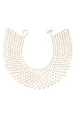 Bone Small Beaded Necklace