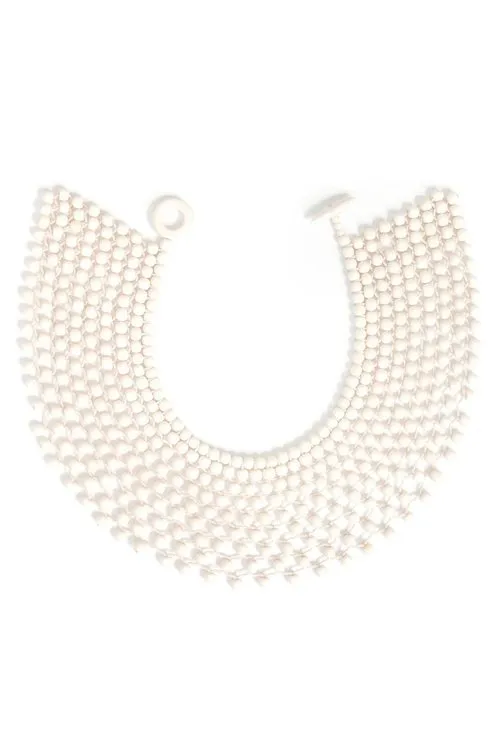 Bone Small Beaded Necklace