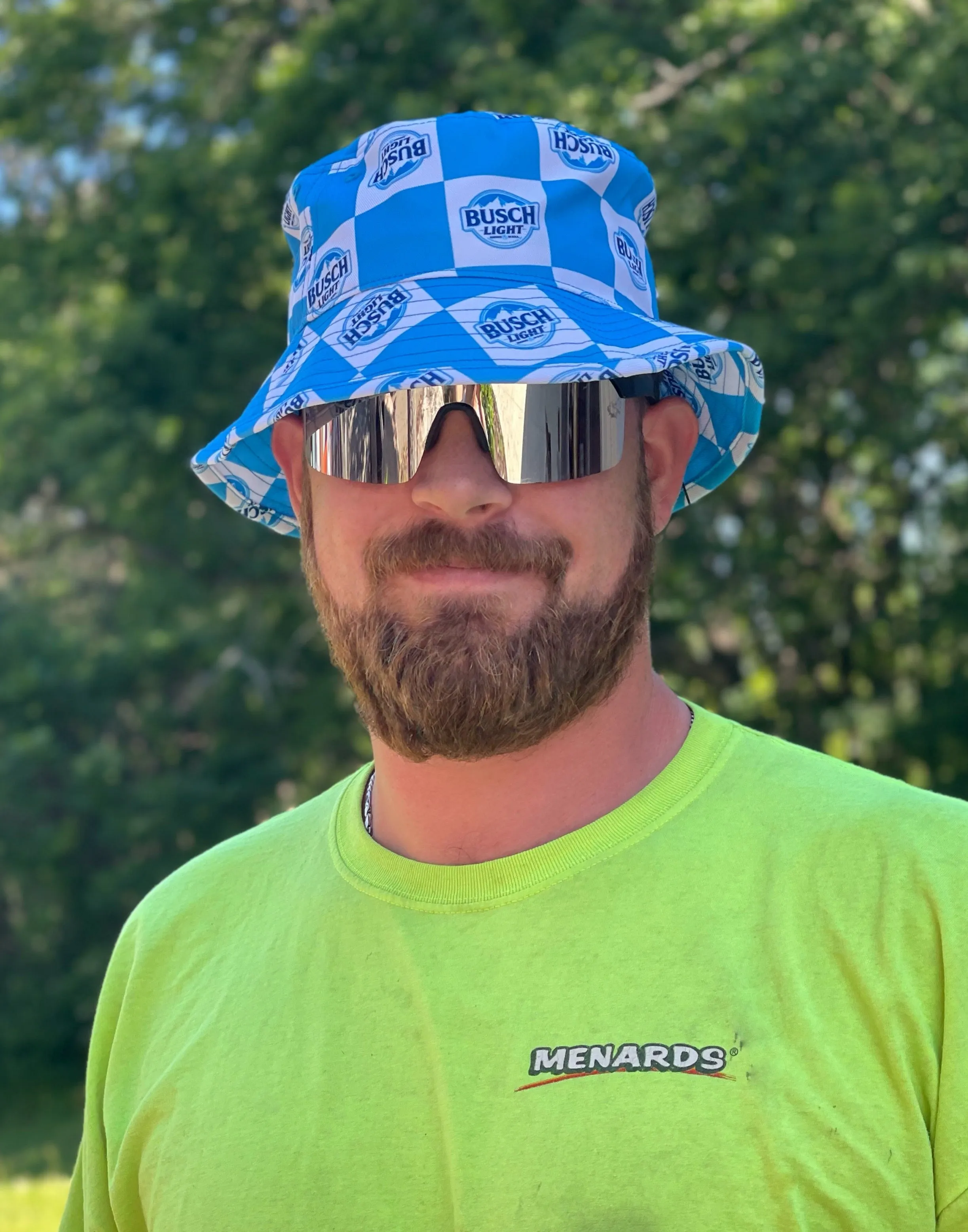 Busch Light Bucket Hat- Sky Blue