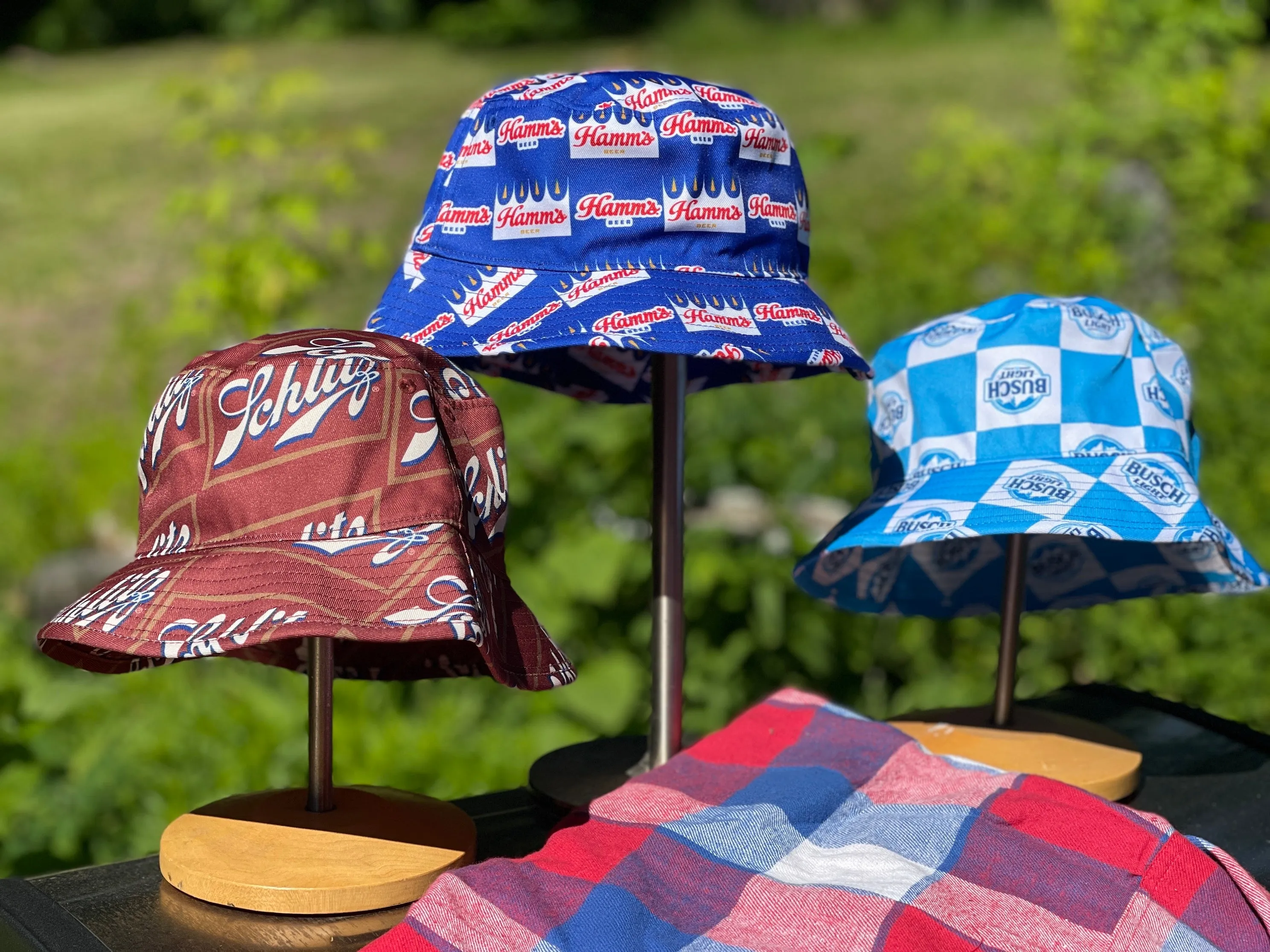 Busch Light Bucket Hat- Sky Blue