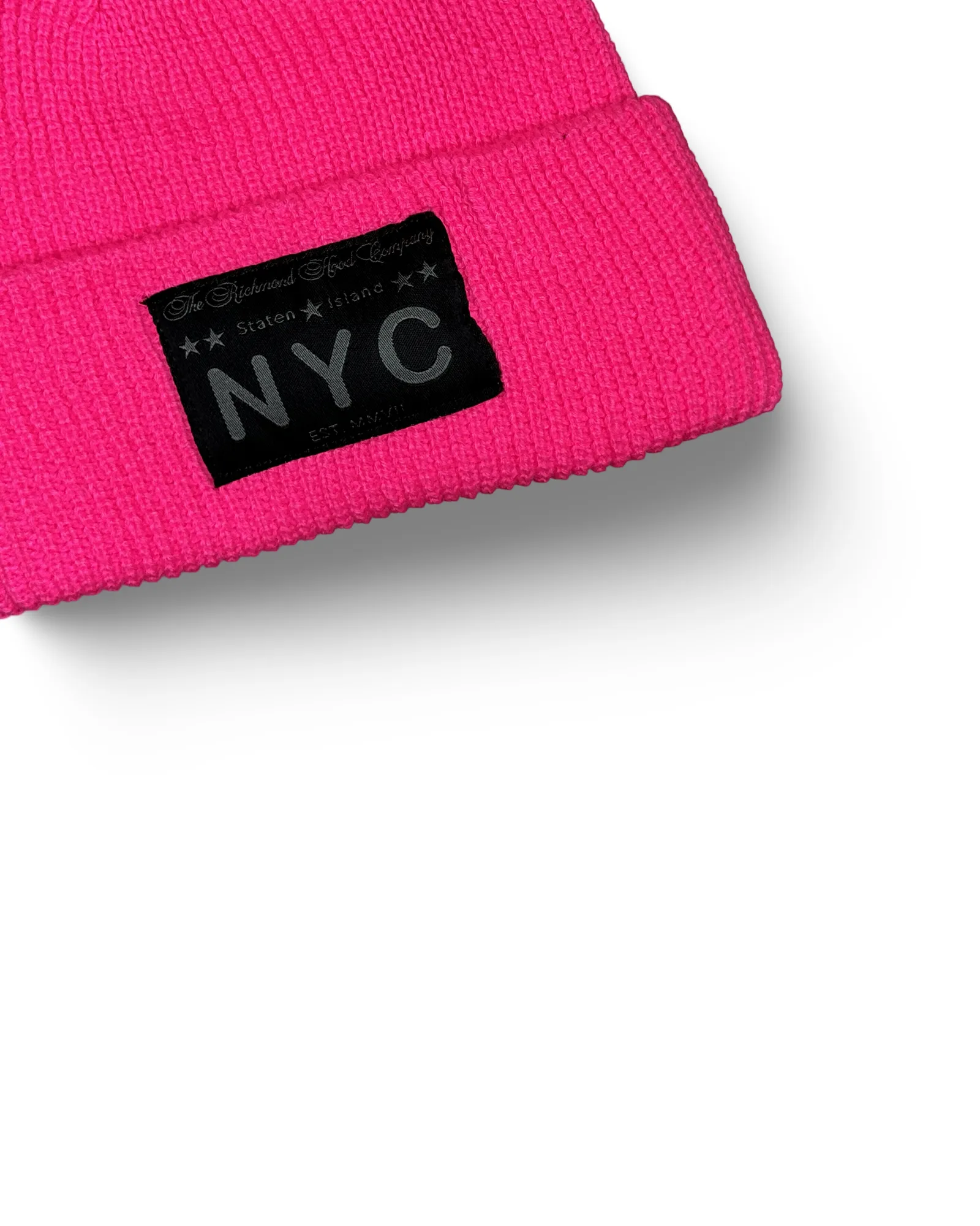 Callender NYC Fisherman Beanie - Pink