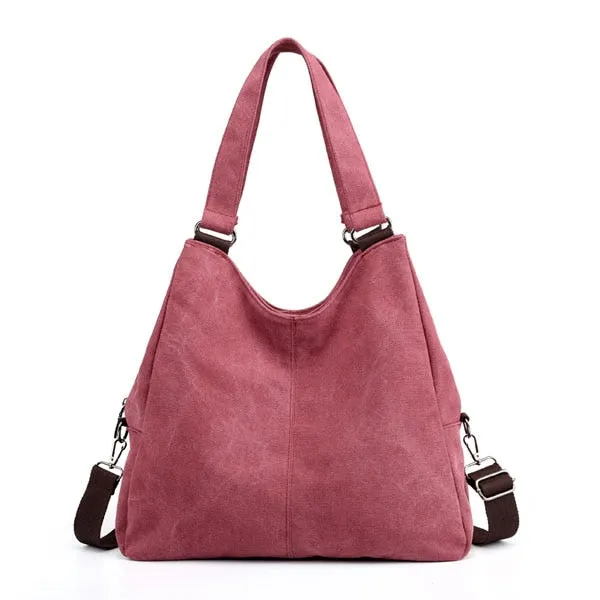 Canvas Shoulder Bag Tote Ladies Hand Bags