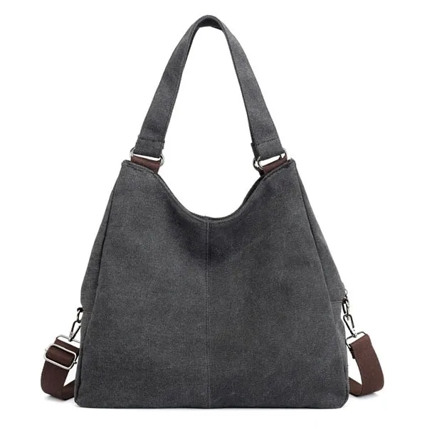 Canvas Shoulder Bag Tote Ladies Hand Bags
