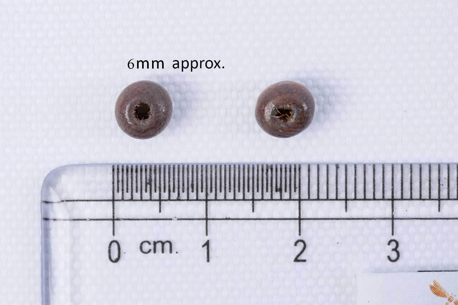 Dark Brown Round Wooden Beads