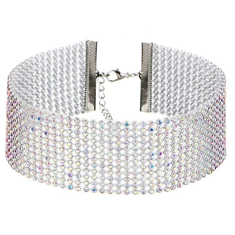 Dazzling Rhinestone Choker