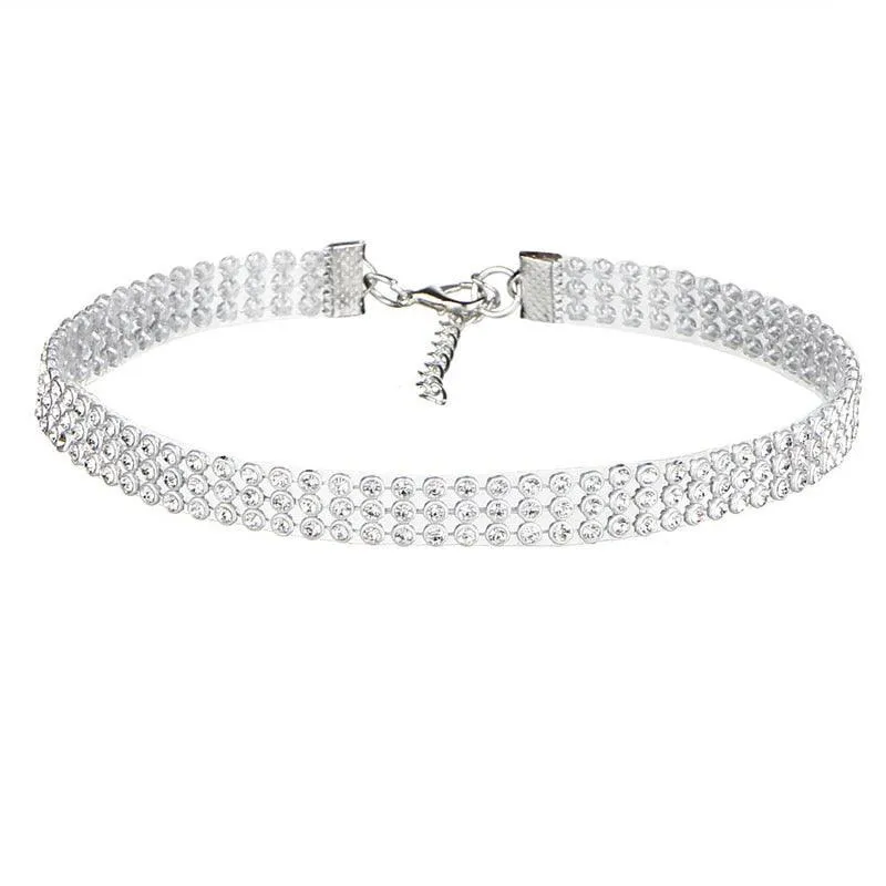 Dazzling Rhinestone Choker