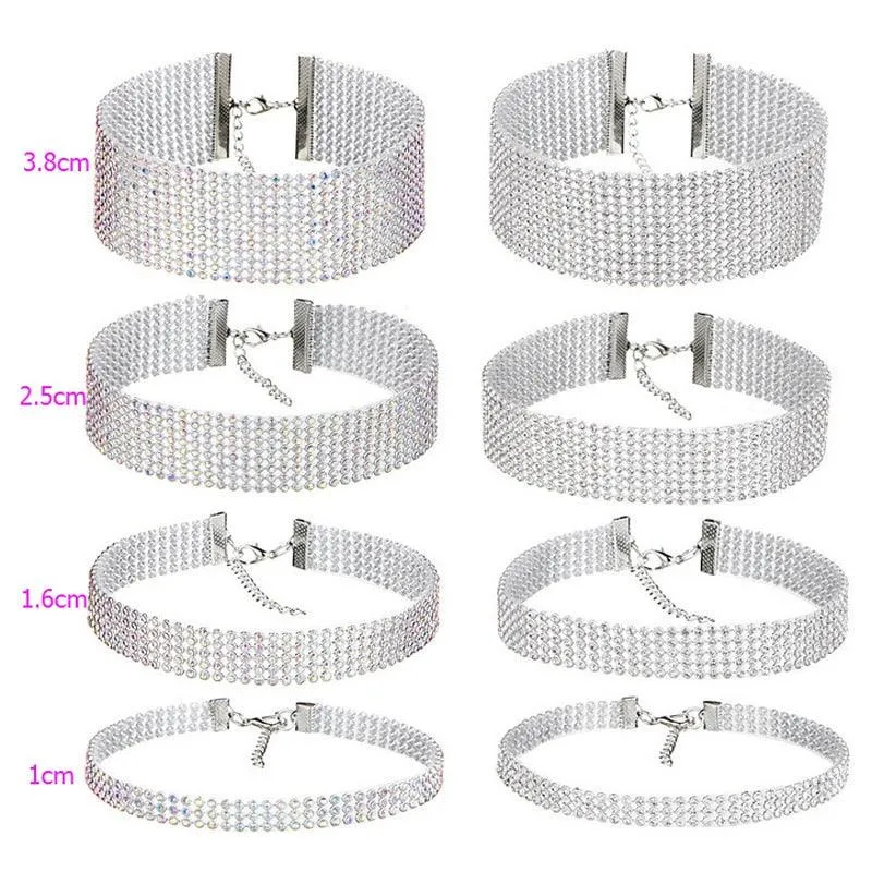 Dazzling Rhinestone Choker