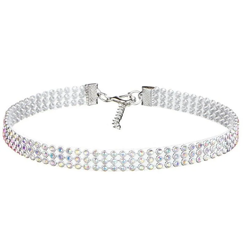 Dazzling Rhinestone Choker