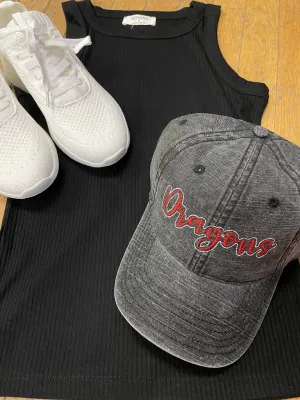 Dragons Cursive Outline Mascot Hat