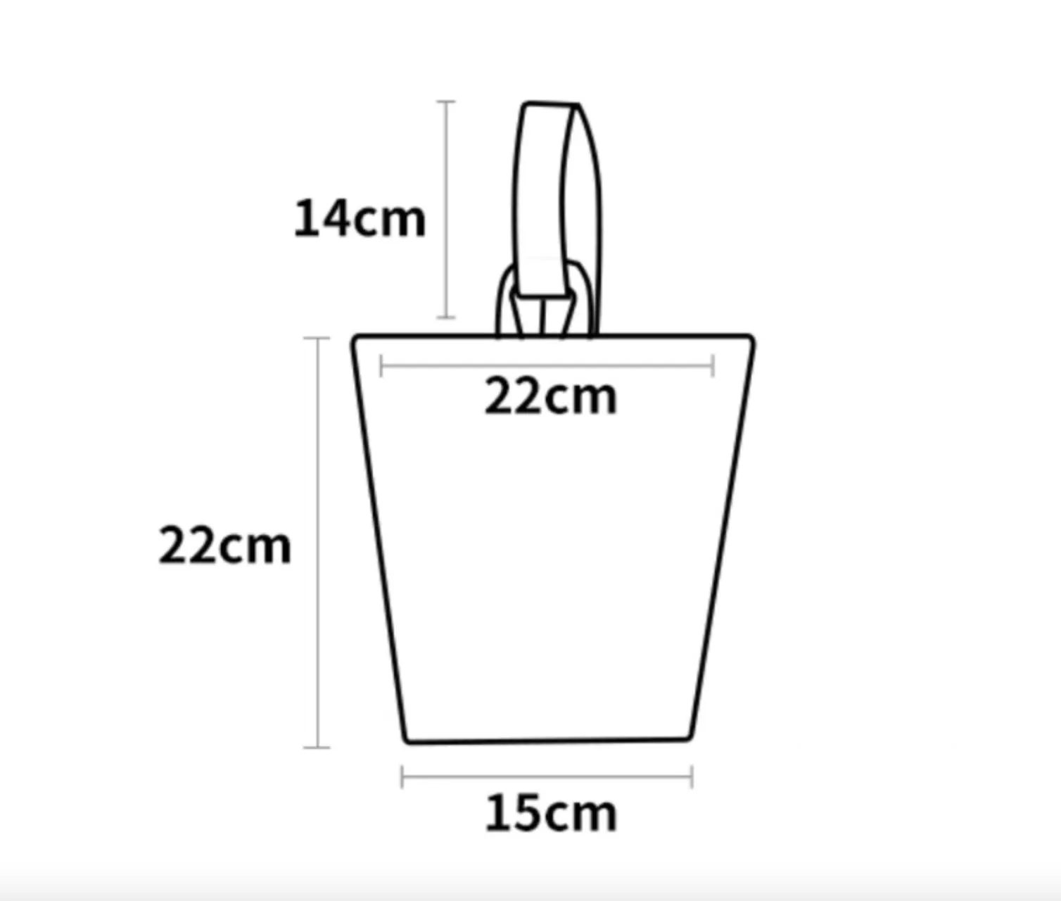 Dunhuang Feitian Portable Water Bucket Small Cloth Bag