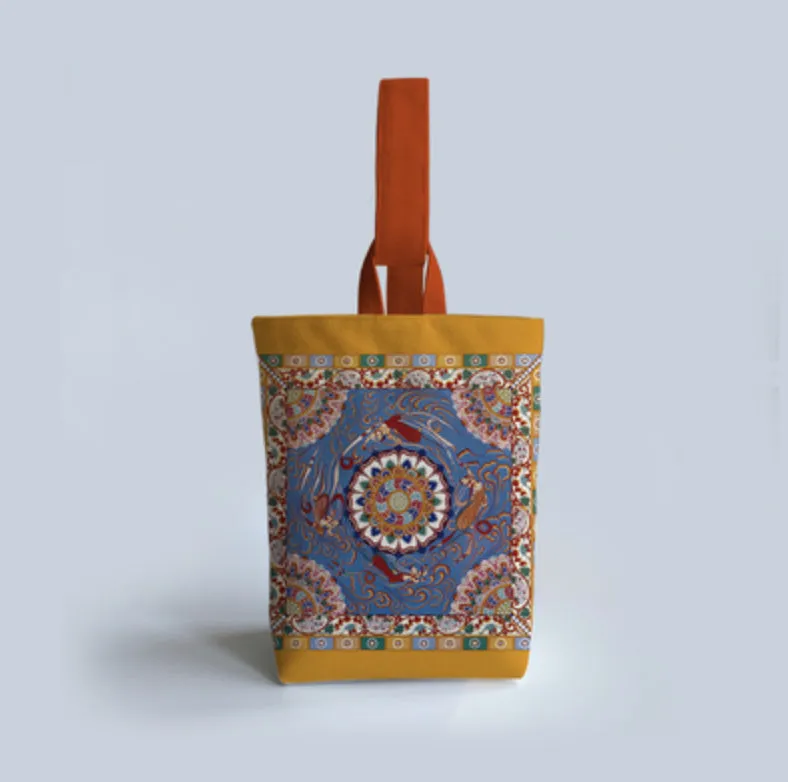 Dunhuang Feitian Portable Water Bucket Small Cloth Bag