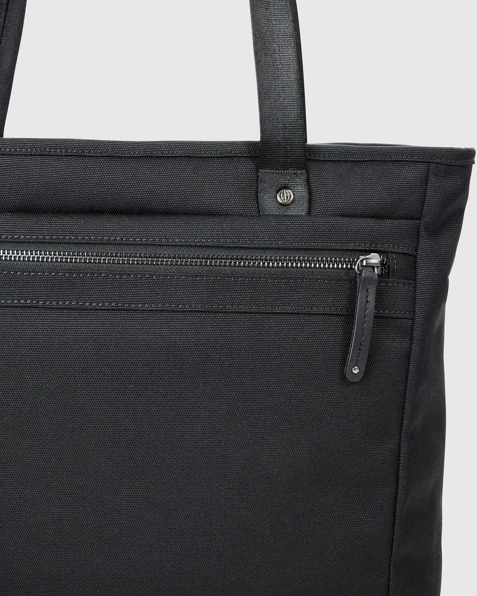 Essential Metro Tote Bag - Onyx Black