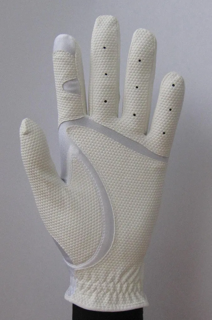 FIT39 Golf Glove Classic H White White