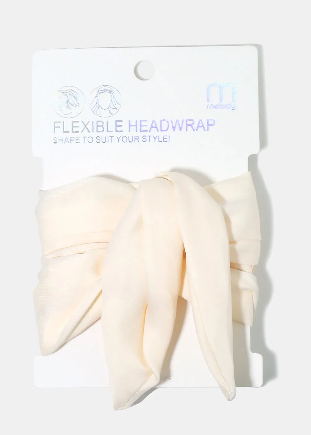 Flexible Satin Headwrap
