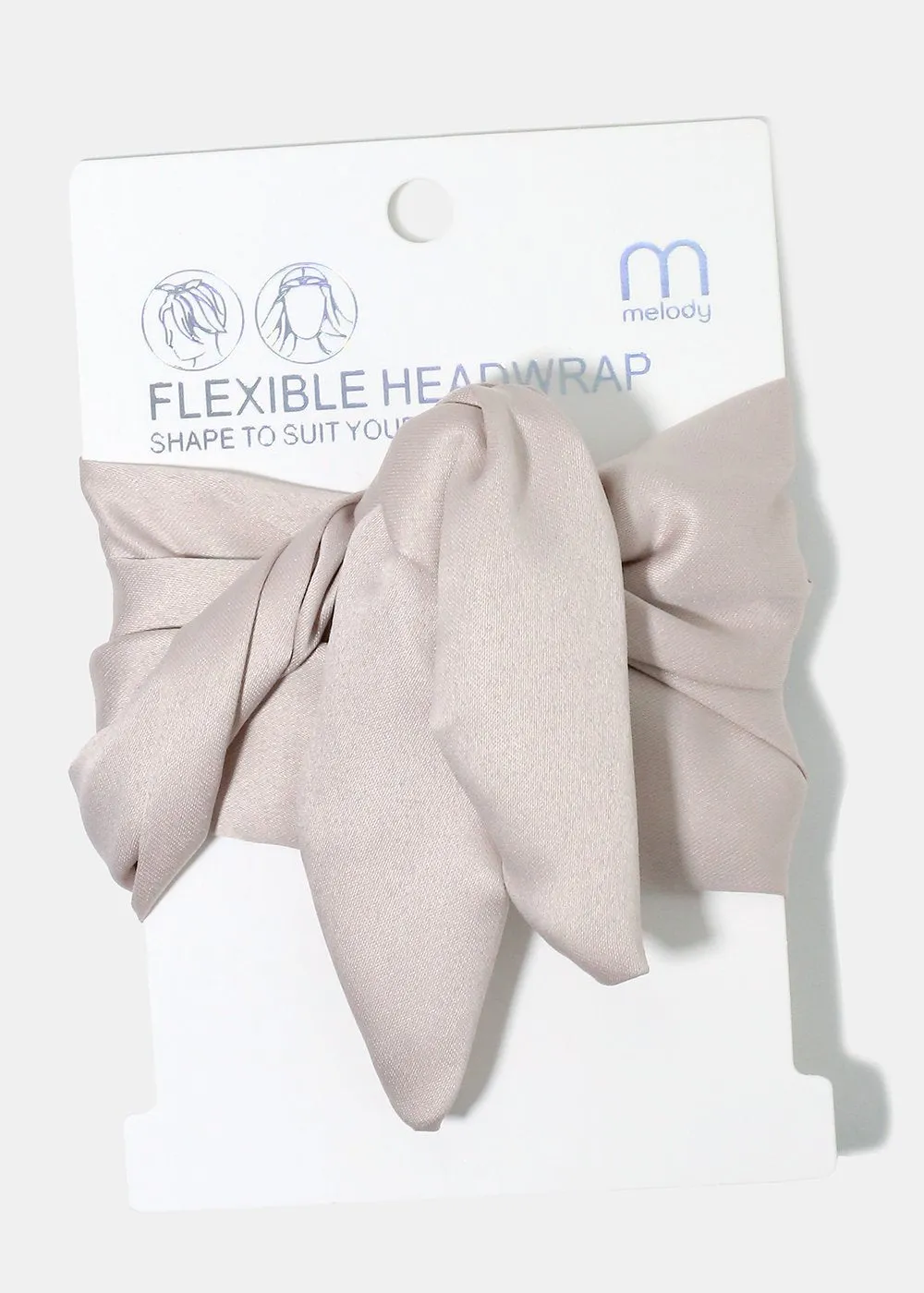 Flexible Satin Headwrap