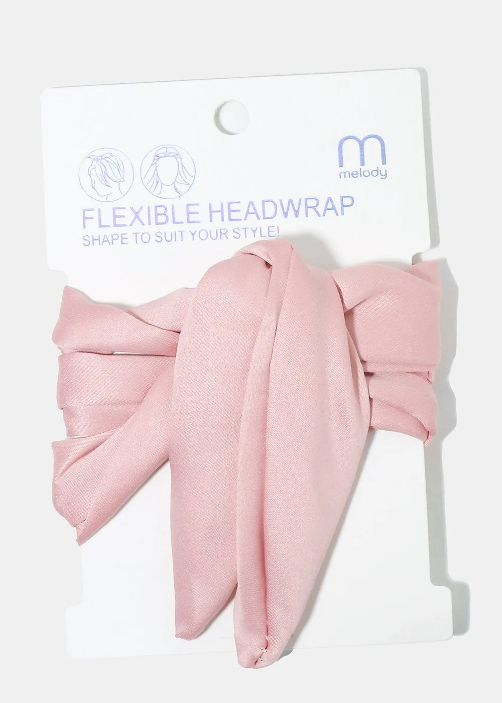 Flexible Satin Headwrap