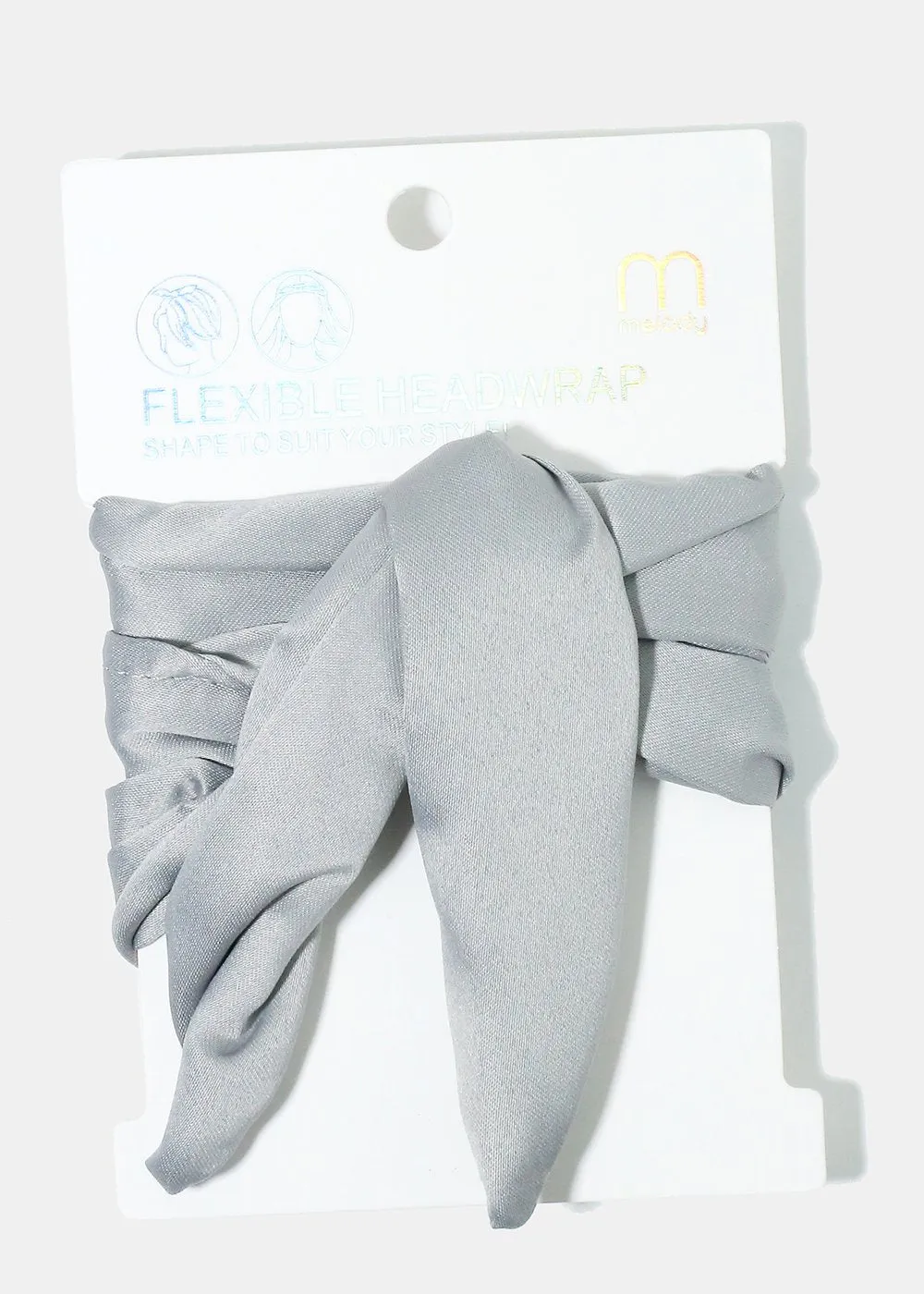 Flexible Satin Headwrap
