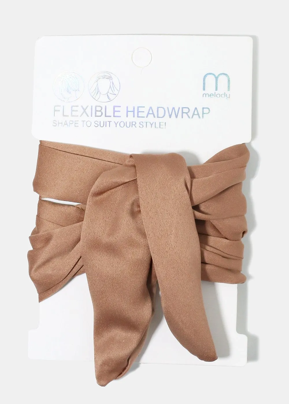 Flexible Satin Headwrap