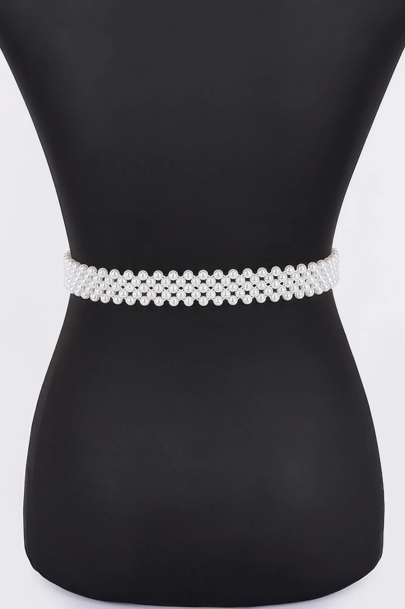 Flower Stretch Pearl Belt