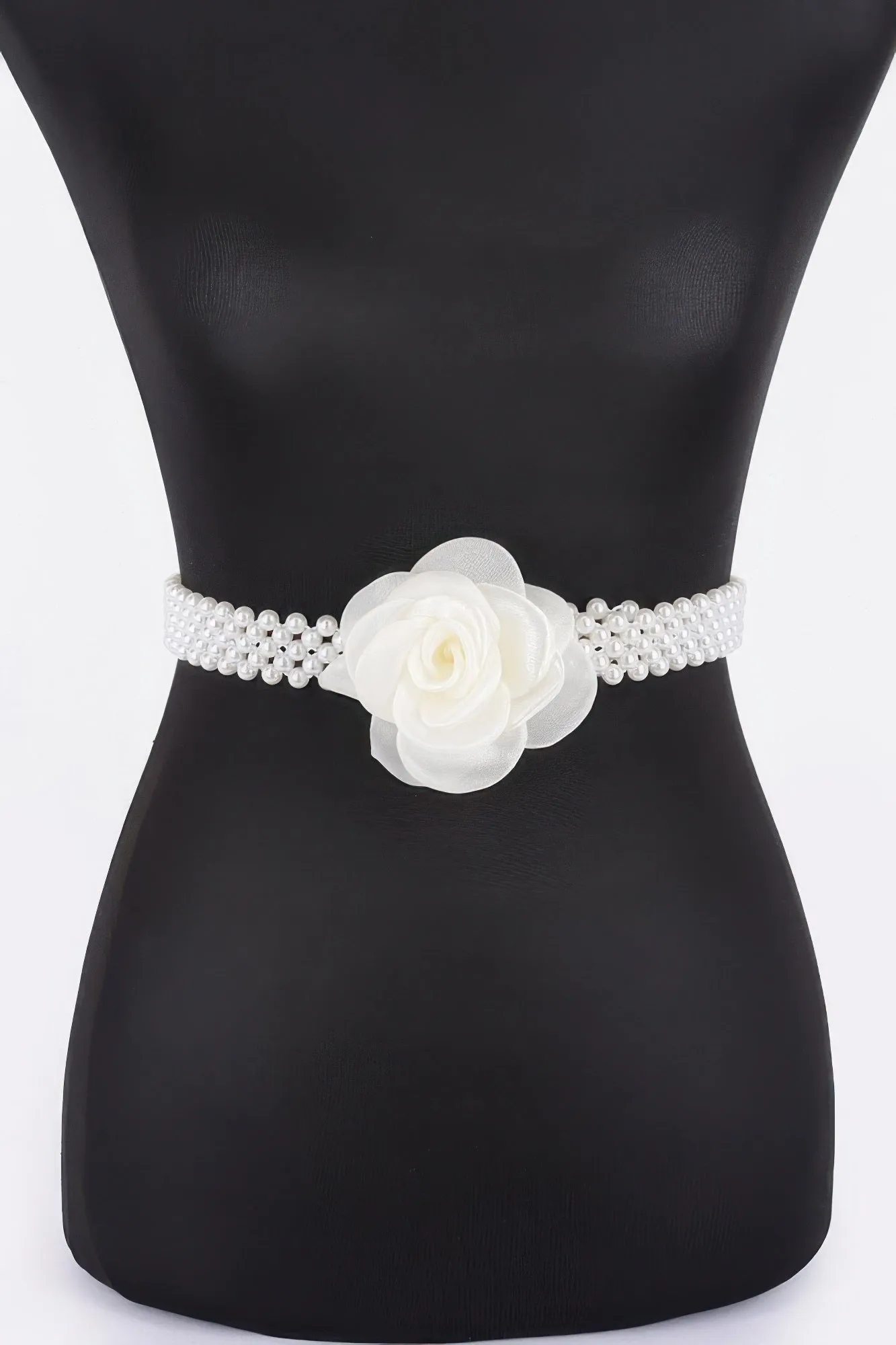 Flower Stretch Pearl Belt
