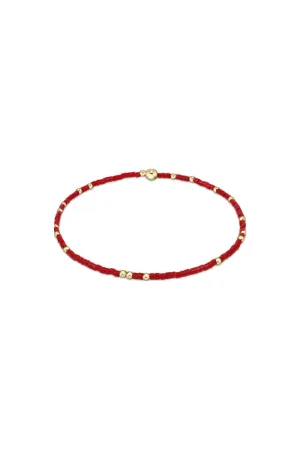 Gameday Hope Unwritten Bracelet - Bright Red